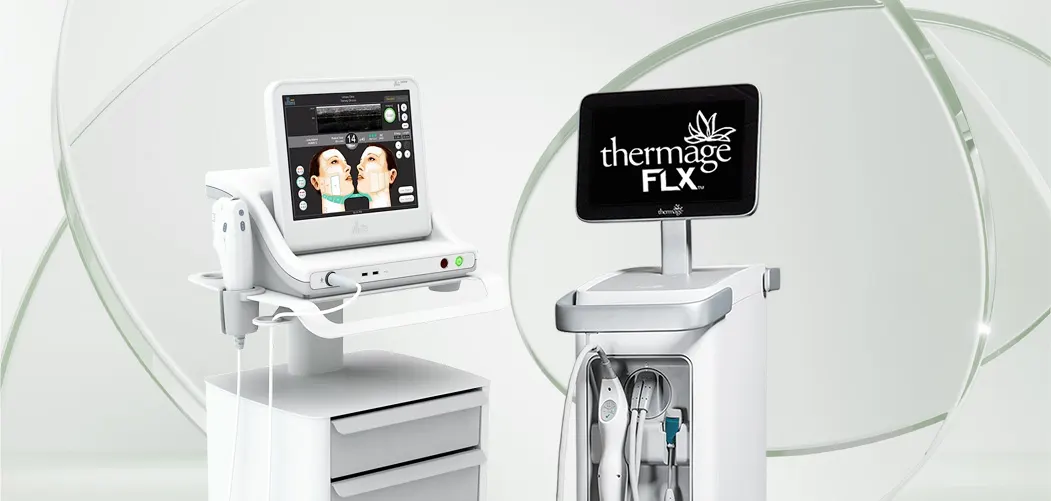 Ulthera and Thermage FLX lifting devices